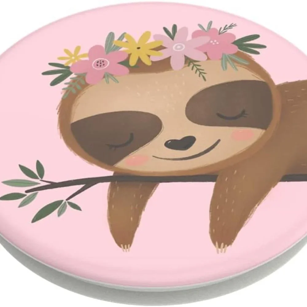 Sweet Sloth Popsockets Single Grip & Stand Universal Phones and Tablet Holder